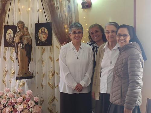 Hnas Angélica, Luz Marina, Luisa y Jaquelin del CMS